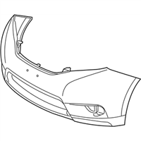 Toyota 52119-08904 Cover, Front Bumper L