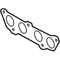 Toyota 17173-88601 Gasket, Exhaust Manifold