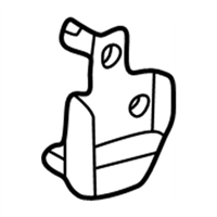 Toyota 75598-35010 Retainer, Quarter Garnish