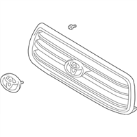 Toyota 53100-0C020 Grille Assembly, Radiator