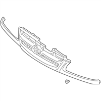 Toyota 53100-08030-B0 Grille Assembly, Radiator