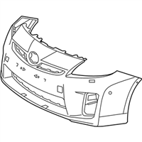 Toyota 52119-47934 Cover, Front Bumper L/P