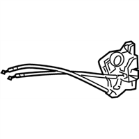 Toyota 69040-02120 Lock Assembly, Front Door W