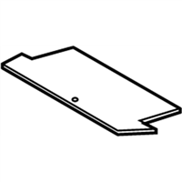 Toyota 58704-0C010-C0 Cover Sub-Assembly, Luggage Trim Service Hole