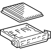 Toyota 88508-20120 Filter Sub-Assembly, Air