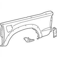 Toyota 65500-04904 Panel Assembly, Rear Body