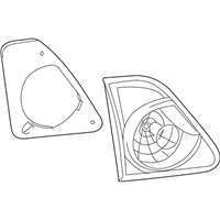 Toyota 81581-12110 Lens&Body