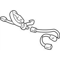 Toyota 73300-35010-B0 Belt Assembly, Rear Seat L