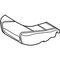 Toyota 71511-07020 Pad, Front Seat Cushion