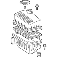 Toyota 17700-0H103 Cleaner Assembly, Air