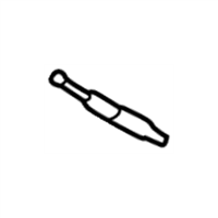 Toyota 86309-32011 Pole Sub-Assembly, Pull Top Antenna