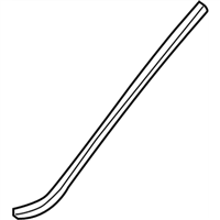 Genuine Toyota 75533-0C040 Windshield Molding Genuine Toyota 75533-0C040 Windshield Molding