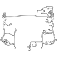 Toyota 82111-04J51 Wire, Engine Room Main