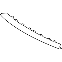 Toyota 53122-33040 Moulding, Radiator Grille