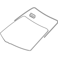 Toyota 56101-08130 Glass Sub-Assembly, Windshield