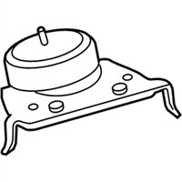 Toyota 12362-0S010 Insulator, Engine Mounting