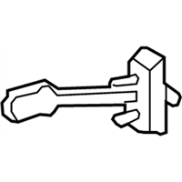 Toyota 68620-0C031 Check Assembly, Front Door