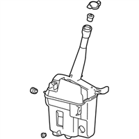 Toyota 85315-01031 Jar, Washer, A