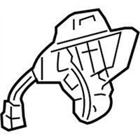 Toyota 69370-48010 Lock Assembly, Back Window