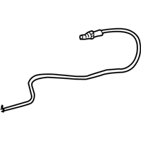 Toyota 77035-0E020 Cable Sub-Assembly, Fuel Lid Lock Control