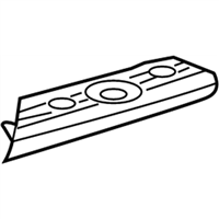 Toyota 52159-04020 Cover, Rear Bumper