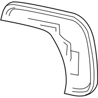 Toyota 87961-48160 Mirror Outer, Left-Hand