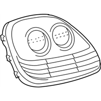 Toyota 81551-17190 Lens, Rear Combination Lamp