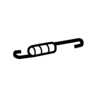 Toyota 90905-06078 Spring, Tension