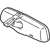 Toyota 87810-06080 Mirror Assembly, Inner Rear View