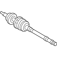 Toyota 43470-59696 Shaft Set, Outboard