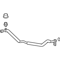 Toyota 88707-47041 Tube Sub-Assembly, Suction