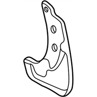 TOYOTA Genuine 76622-35100 Fender Mud Guard Front TOYOTA Genuine 76622-35100 Fender Mud Guard Front