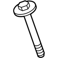 Toyota 90119-12408 Bolt, With Washer