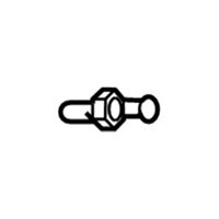 Toyota 68961-0E020 Bolt, Back Door Stay