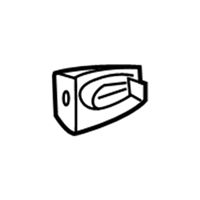 Genuine Toyota 69217-0E010-A1 Door Handle Cover Genuine Toyota 69217-0E010-A1 Door Handle Cover
