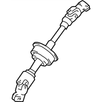 Toyota 45220-33270 Shaft Assembly, Steering