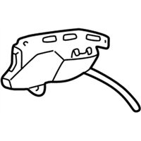 Toyota 65689-17011 Seal, Side Gate, Left-Hand