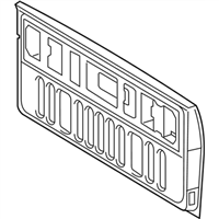 Toyota 65700-0C073 Gate Assembly, Rear Body Tail