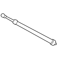 Toyota 86337-60151 Rod&Pipe Sealed With Cable