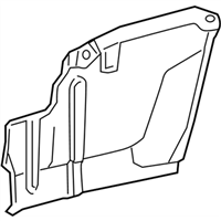 Toyota 51444-48030 Cover, Engine Under