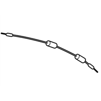 Toyota 69750-06090 Cable Assembly, Front Door