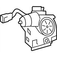 Toyota 69350-0T020 Lock Assembly, Back Door