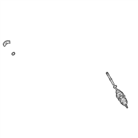 Toyota 43470-80064 Shaft Set, Front Drive