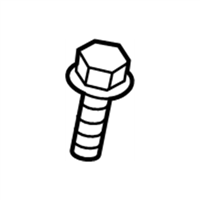 Toyota 90119-A0255 Bolt, With Washer