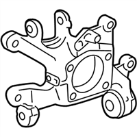 Toyota 42305-0R020 Carrier Sub-Assembly, Rear