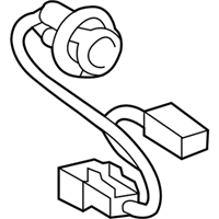 Toyota 81555-60A90 Socket&Wire, Rear Co