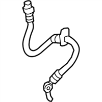 Toyota 90947-A2080 Hose, Flexible