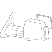 Toyota 87940-0C221 Mirror Assembly, Outer Rear View