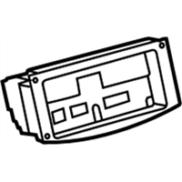 Toyota 55912-08020 Housing, Heater Control