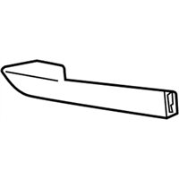 Toyota 52503-04900 Filler Sub-Assembly, Front
